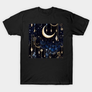 Moon pattern T-Shirt